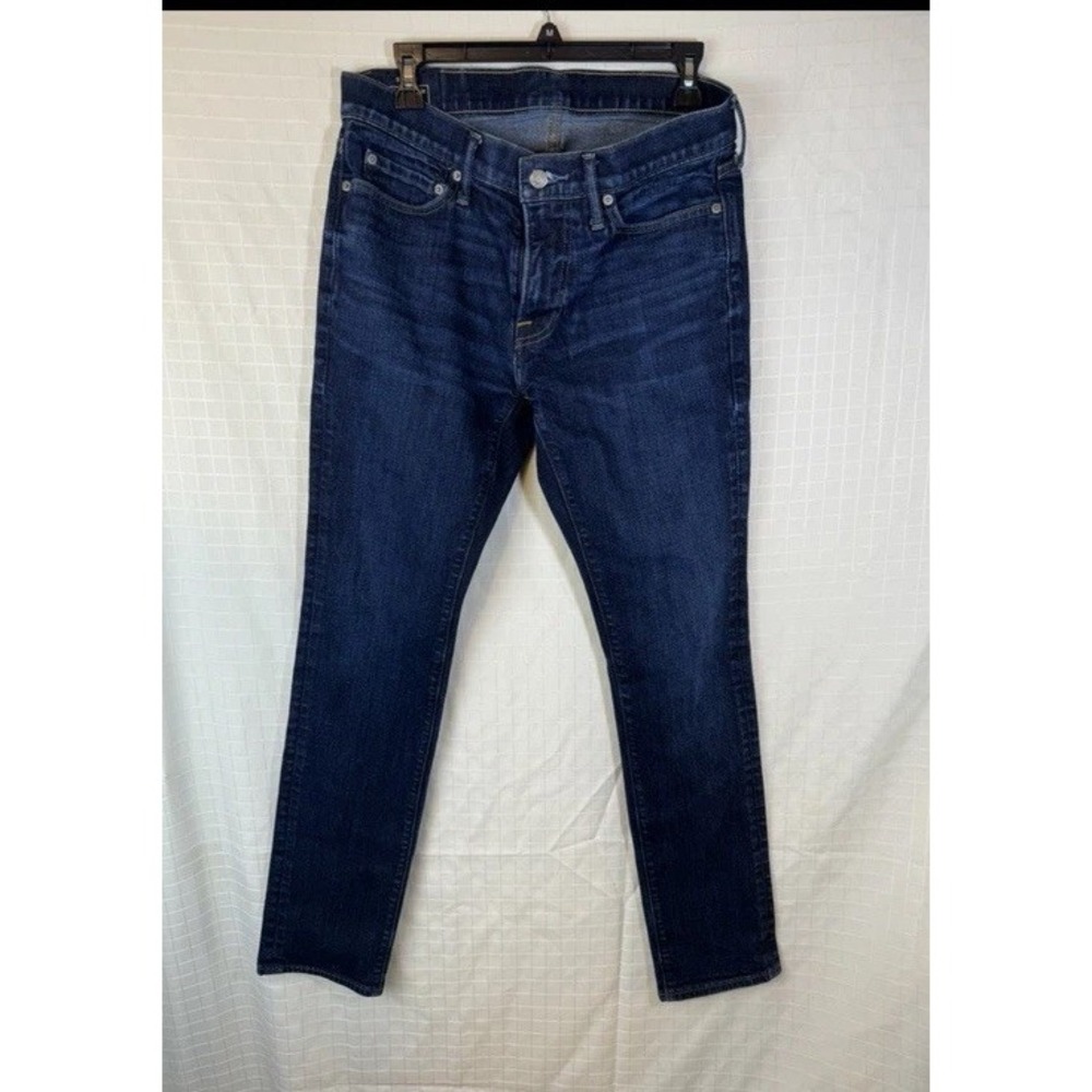 Abercrombie Fitch Blue Jeans Mens 31 X 32  Straight Stretch Denim